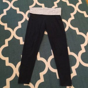 PINK rhinestone embellished yoga pants